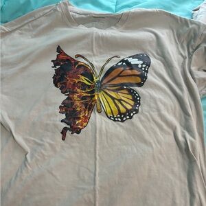 Oversized Butterfly T~ Shirt